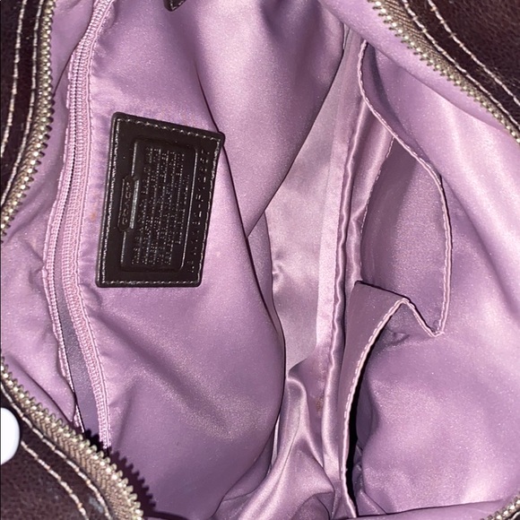 Coach Signature Hobo Purse - Picture 4 of 6